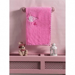 Плед велсофт Kidboo Lovely Birds, 100% полиэстер, 80 х 120 см, pink (Kidboo, 00-0011996 Pink)